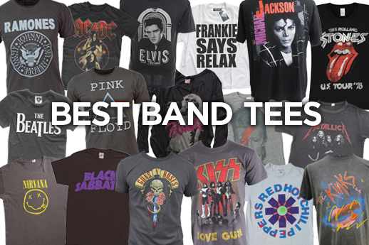 The Best Band T-shirts