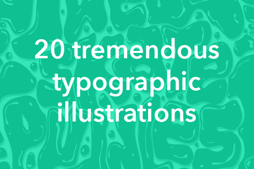 20 Rad Typographic Illustrations