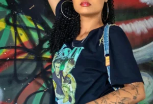Celebrity merch, like the one pictured with iconic Justin Bieber, is a great way for people to connect and showcase their likes and identities through their wardrobe.