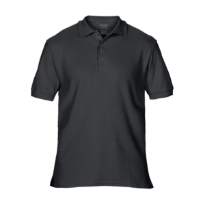 Hammer Pique Polo in black