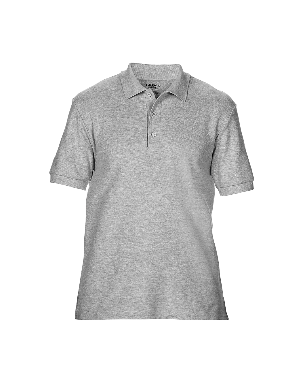 Hammer Pique Polo in grey